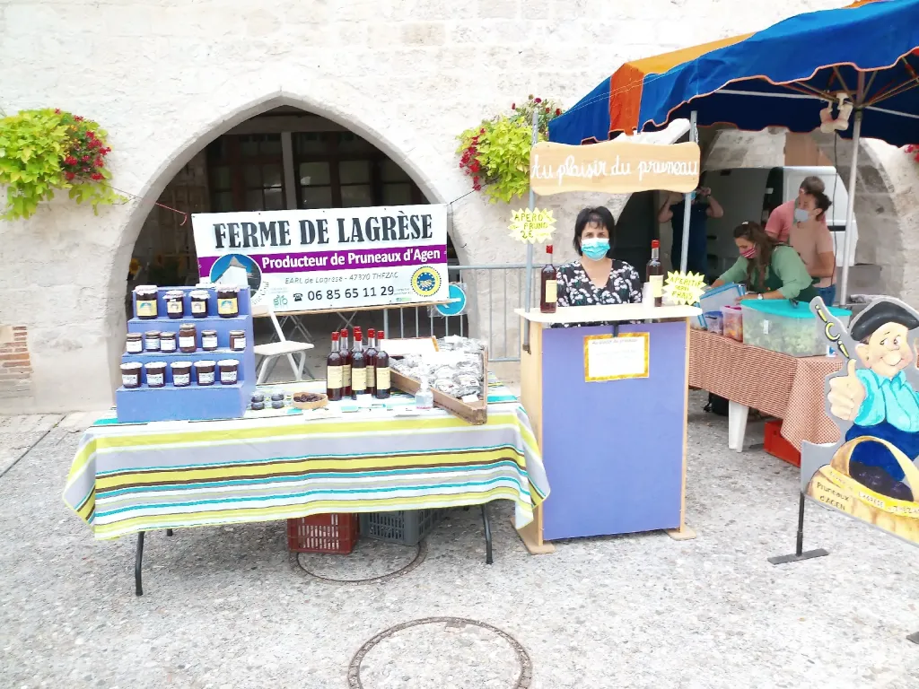 Découvrez La Ferme de Lagrèse au Marché de Thézac